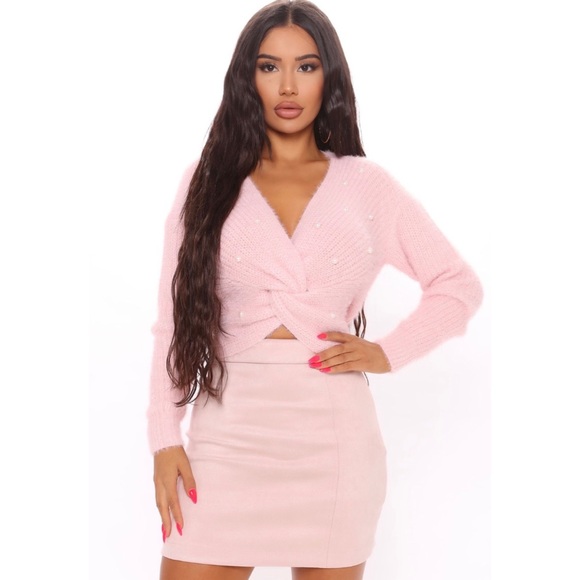 Fashion Nova’ Kris/Kross Sweater w/ Pearls - Picture 9 of 9